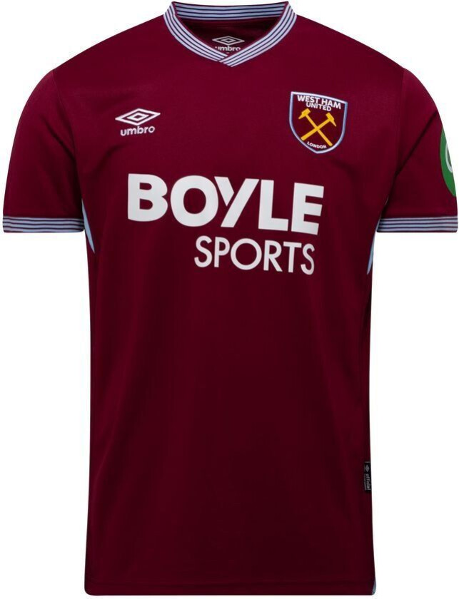 West Ham Hjemmedrakt 2025/26 - Castore, størrelse Small