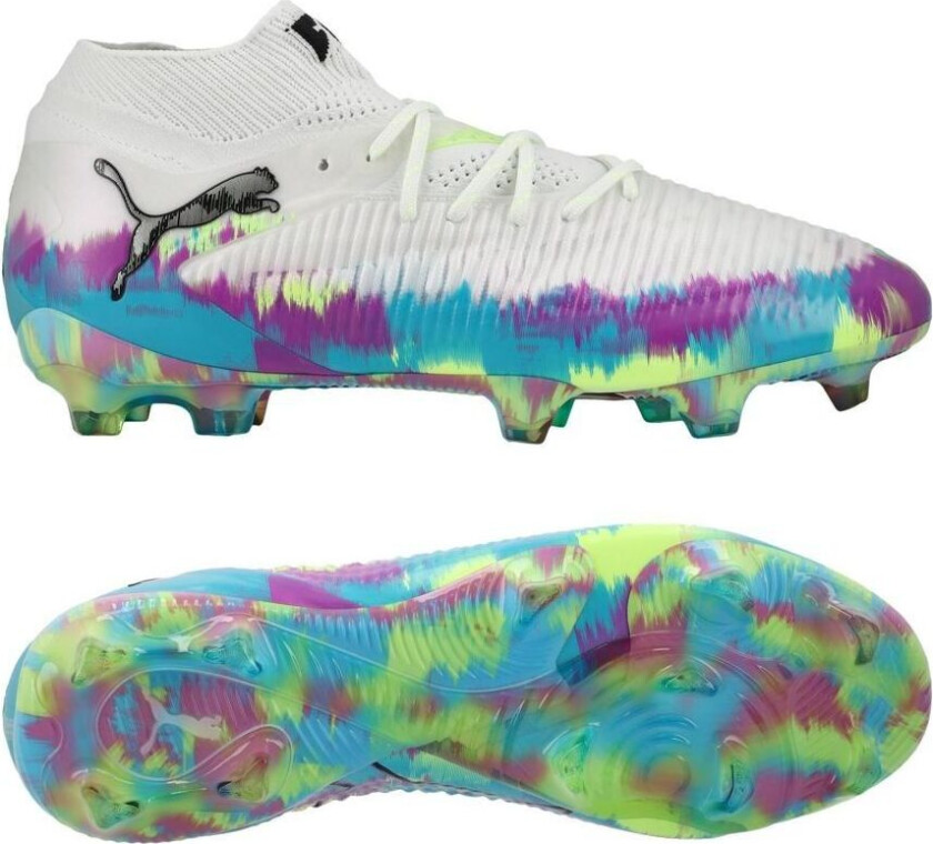 Future 8 Ultimate Fg Brilliance - White/fizzy Apple/bright Aqua/ren Magenta Kvinner Limited Edition - Gress (Fg), størrelse 37