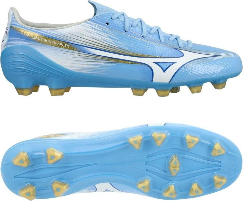 Alpha III Pro FG Unity Sky - Pastellblå/Hvit - Gress (FG), størrelse 42½