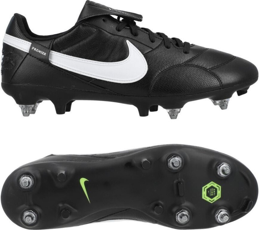 Premier Lll Sg-pro Anti-clog Mad Ambition - Svart/hvit - Vått Gress (Sg), størrelse 43