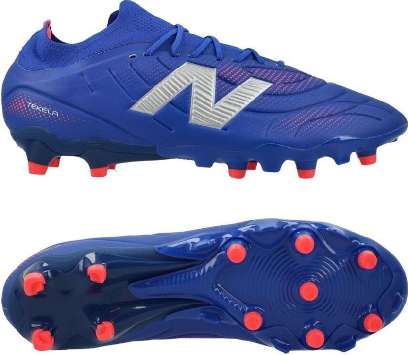 Tekela V5 Team Low Cut FG Cause & Effect - Blå - Gress (FG), størrelse 44