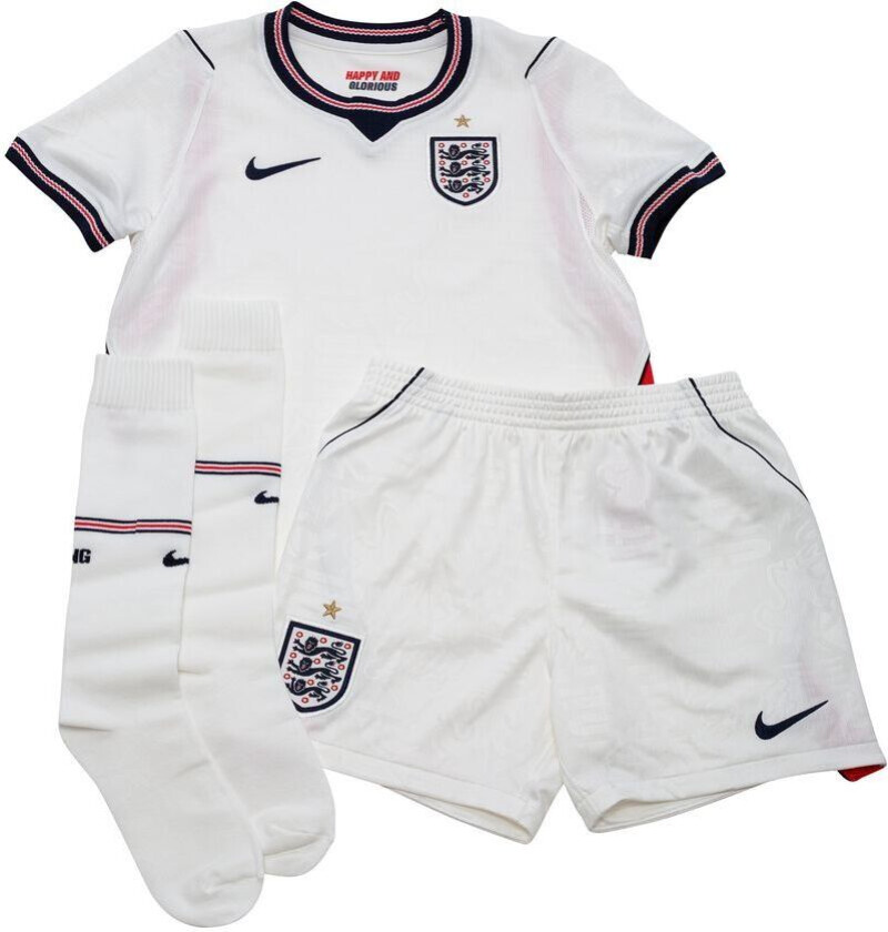 England Hjemmedrakt World Cup 2026 Mini-kit Barn - Nike, størrelse M: 110-116 cm