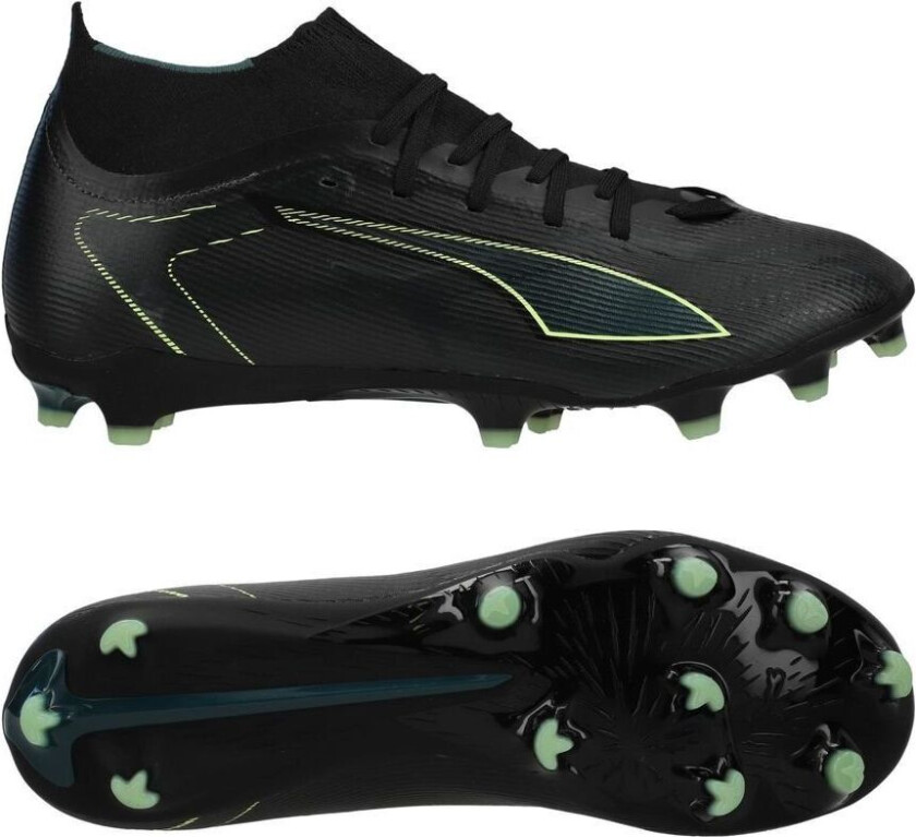 Ultra 6 Match + FG/AG Eclipse - Svart/Grønn/Green, størrelse 42½