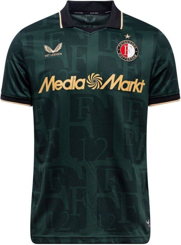 Feyenoord Fjerdredrakt 2025/26 - Castore, størrelse Large