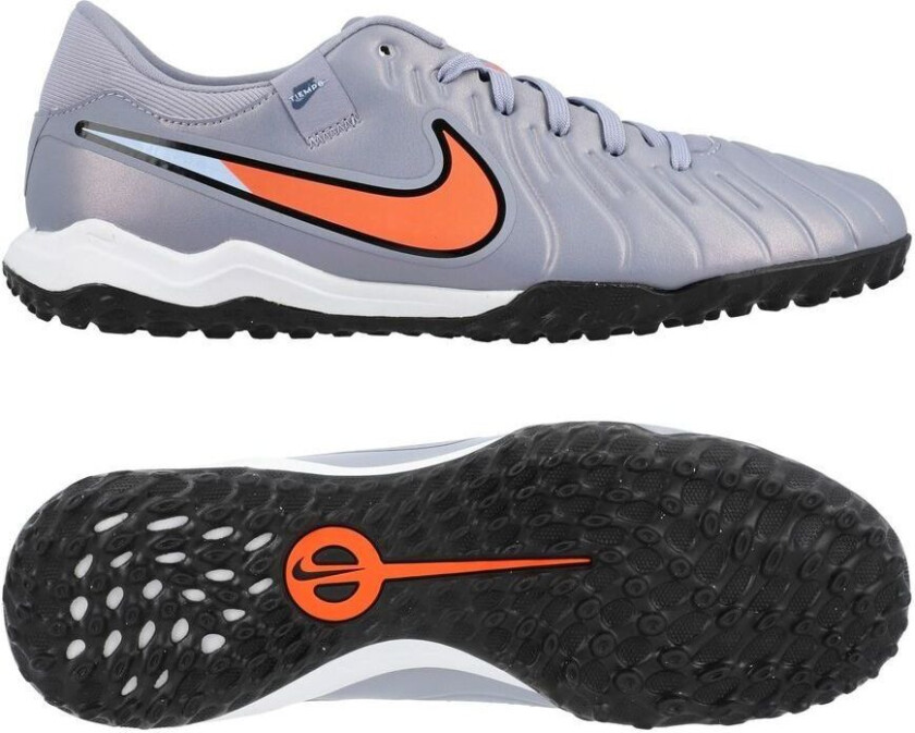 Tiempo Legend 10 Academy TF Scary Good - Blå/Svart - Turf (TF), størrelse 38