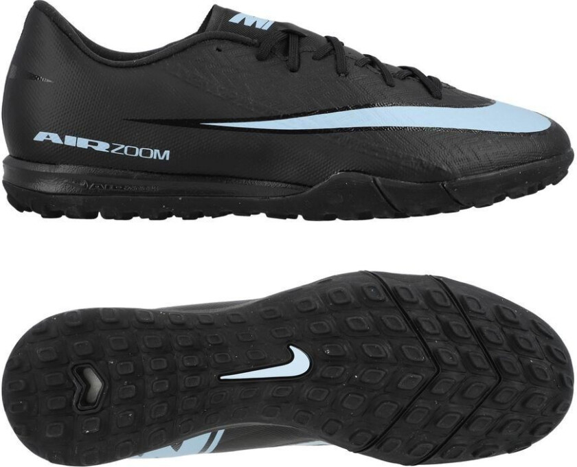 Air Zoom Mercurial Vapor 16 Academy TF Shadow - Svart/Isblå - Turf (TF), størrelse 44