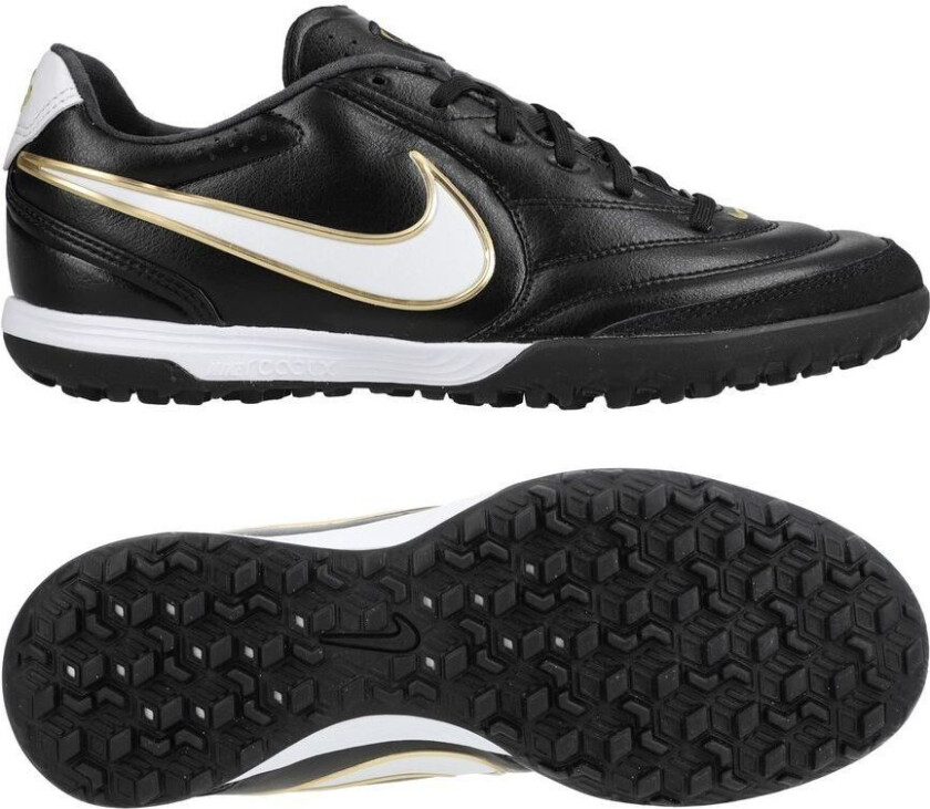 Tiempo Ligera Pro Tf - Svart/hvit - Turf (Tf), størrelse 40½