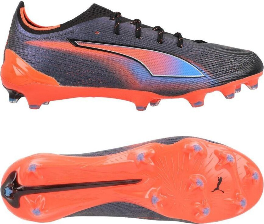 Ultra 6 Ultimate FG Relentless - Svart/rød LIMITED EDITION - Gress (FG), størrelse 42½