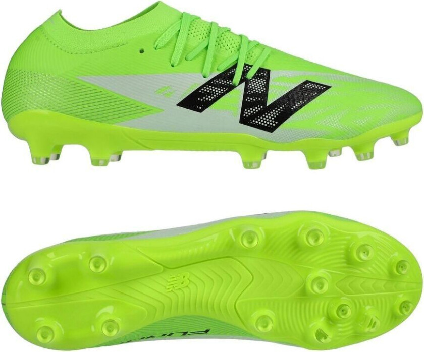 Furon V8 Elite MG Lime Light - Pixel Grønn/Svart - Multi Ground (MG), størrelse 39½