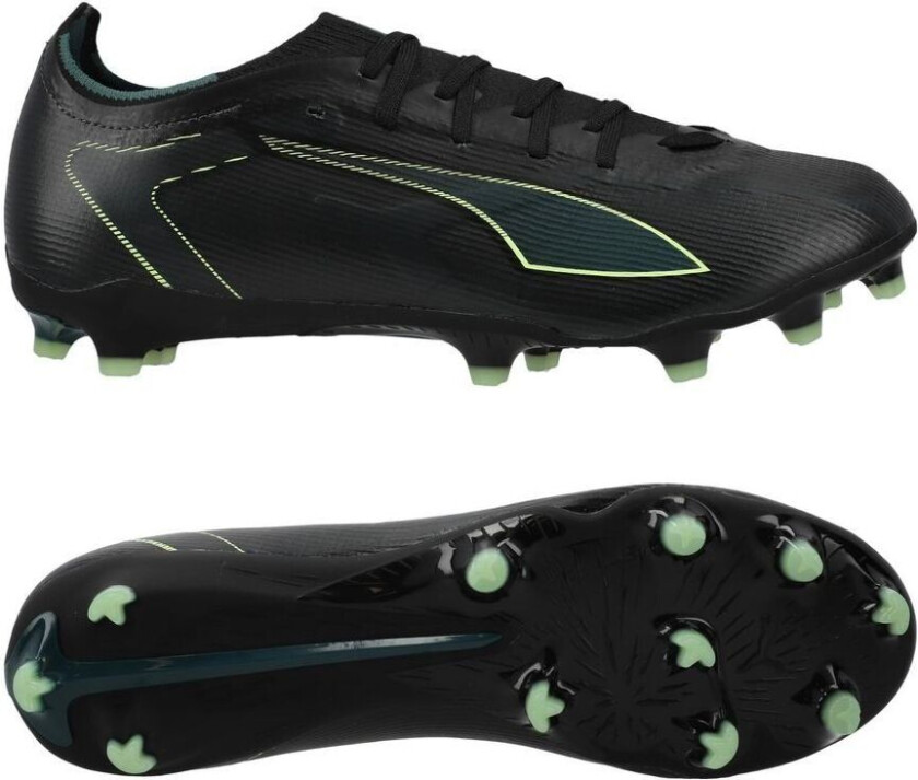 Ultra 6 Match FG/AG Eclipse - Svart/Grønn/Green, størrelse 42½