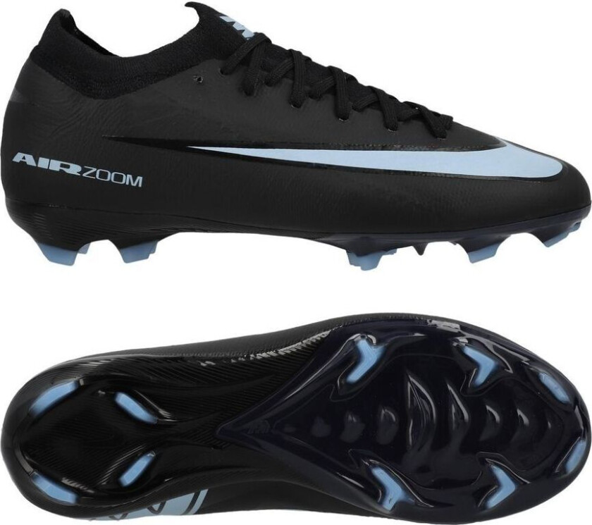 Air Zoom Mercurial Vapor 16 Pro FG Shadow - Svart/Isblå Barn - Gress (FG), størrelse 33½