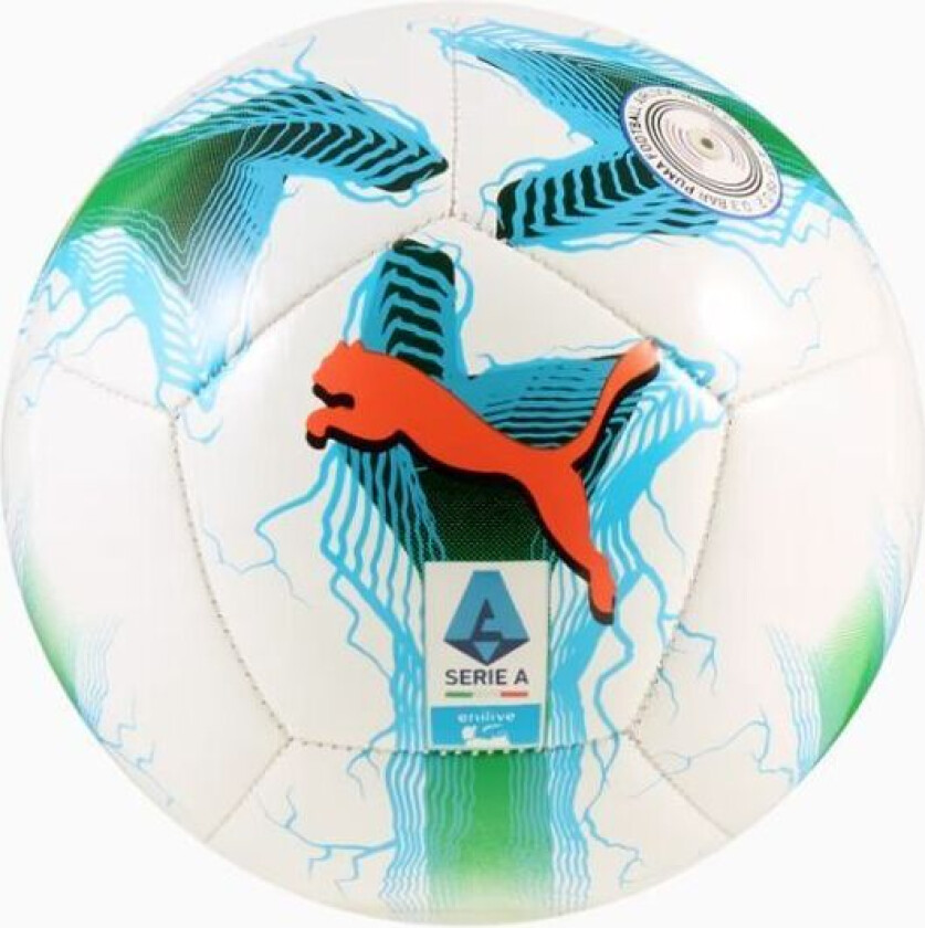 Fotball Serie A Orbita Mini - Hvit/multicolor, størrelse Mini