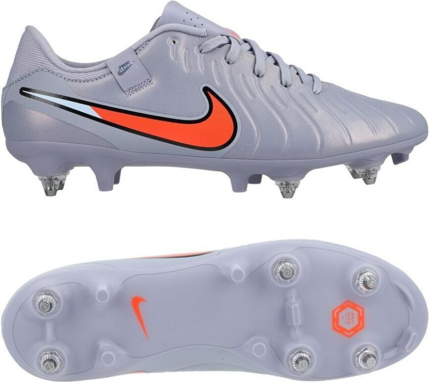 Tiempo Legend 10 Academy SG-PRO Anti-Clog Scary Good - Blå/Svart - Vått gress (SG), størrelse 40½