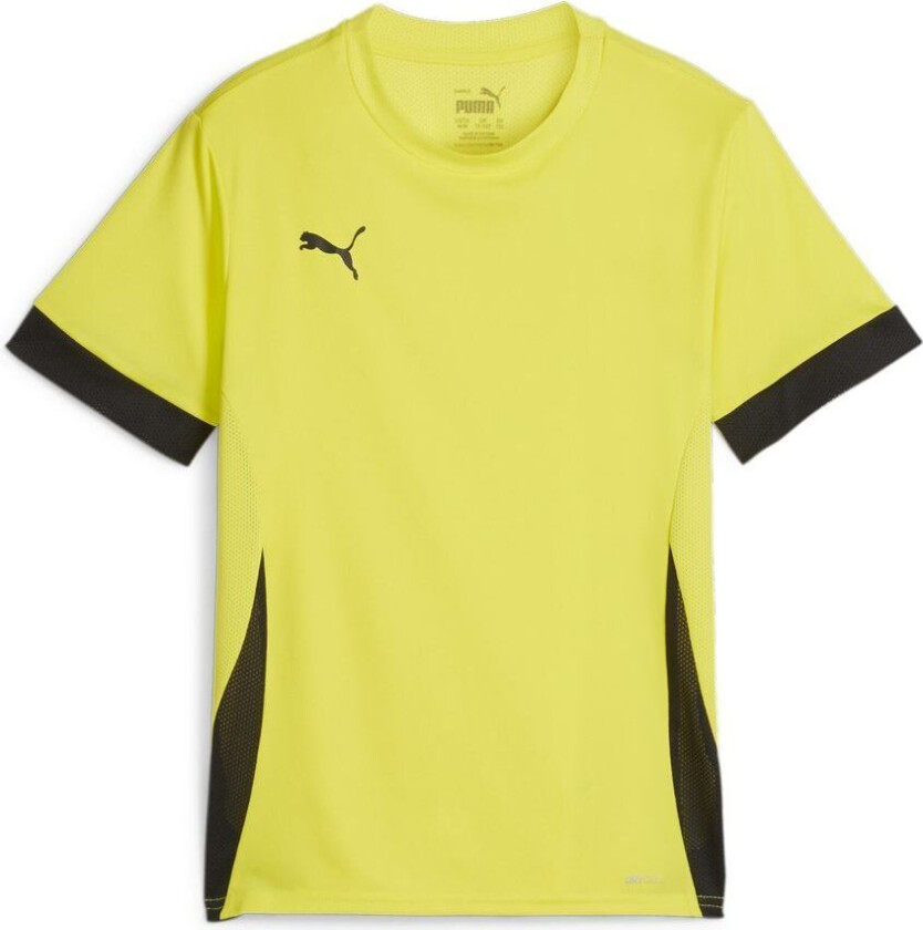 Trenings T-skjorte Teamgoal - Gul/ Svart Barn, størrelse 128 cm
