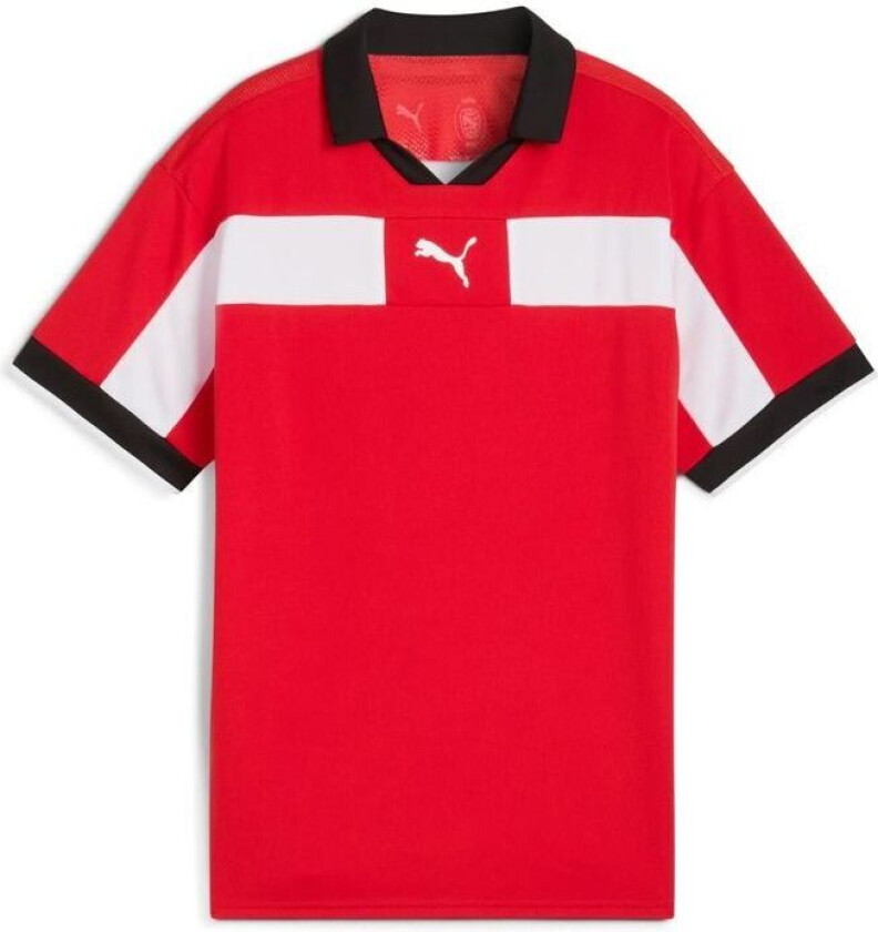 Spillerdrakt teamCLASSIC - Rød/ White/ Svart Barn, størrelse 152 cm