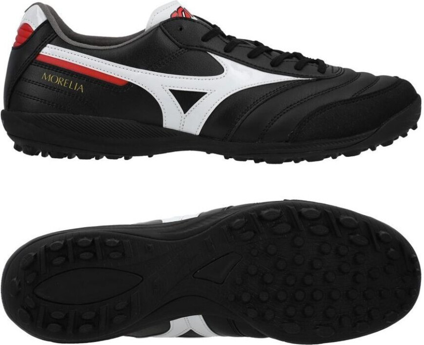 Morelia Sala Elite TF - Svart/Hvit/Rød - Turf (TF), størrelse 40