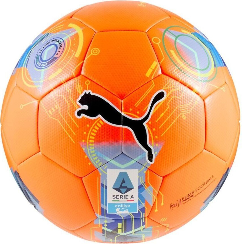 Fotball Serie A Orbita Replica - Fluo Oransje/multicolor, størrelse Ball SZ. 5