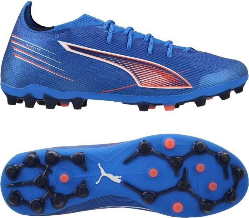 Ultra 6 Ultimate MG Untamed - Ultra Blue/ White/rød - Multi Ground (MG), størrelse 46½