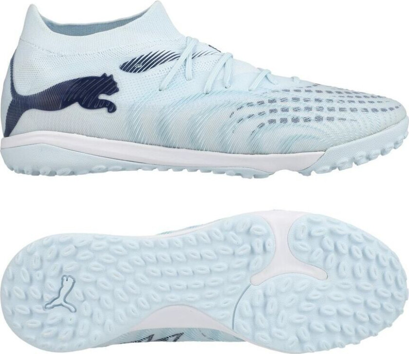 Future 9 Match TT Dreamrush - Isblå/Blue Jewel - Turf (TF), størrelse 45