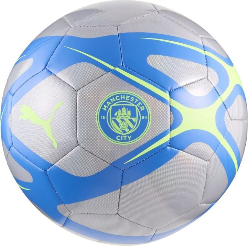 Manchester City Fotball Culture - Hyperlink Blå/Grønn - PUMA, størrelse Ball SZ. 5