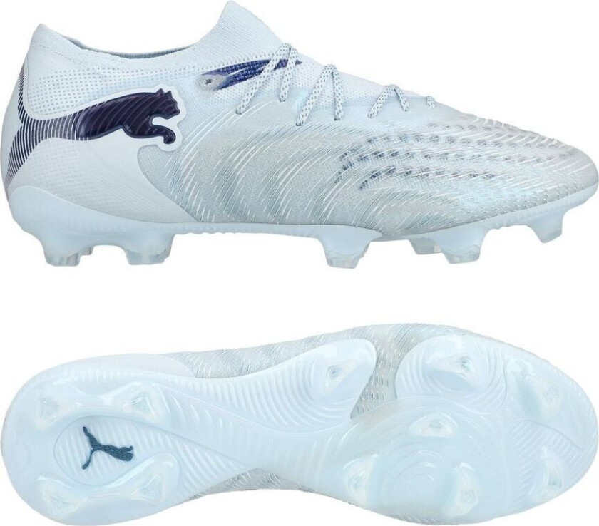 Future 9 Ultimate Low Cut FG Dreamrush - Isblå/Blue Jewel - Gress (FG), størrelse 44½