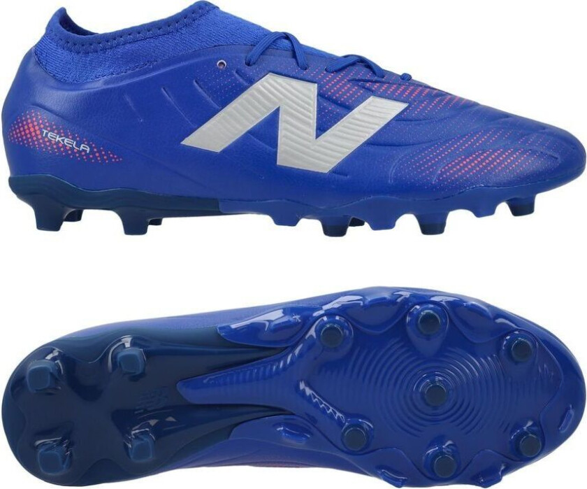 Tekela V5 Team Low Cut FG Cause & Effect - Blå Barn - Gress (FG), størrelse 37
