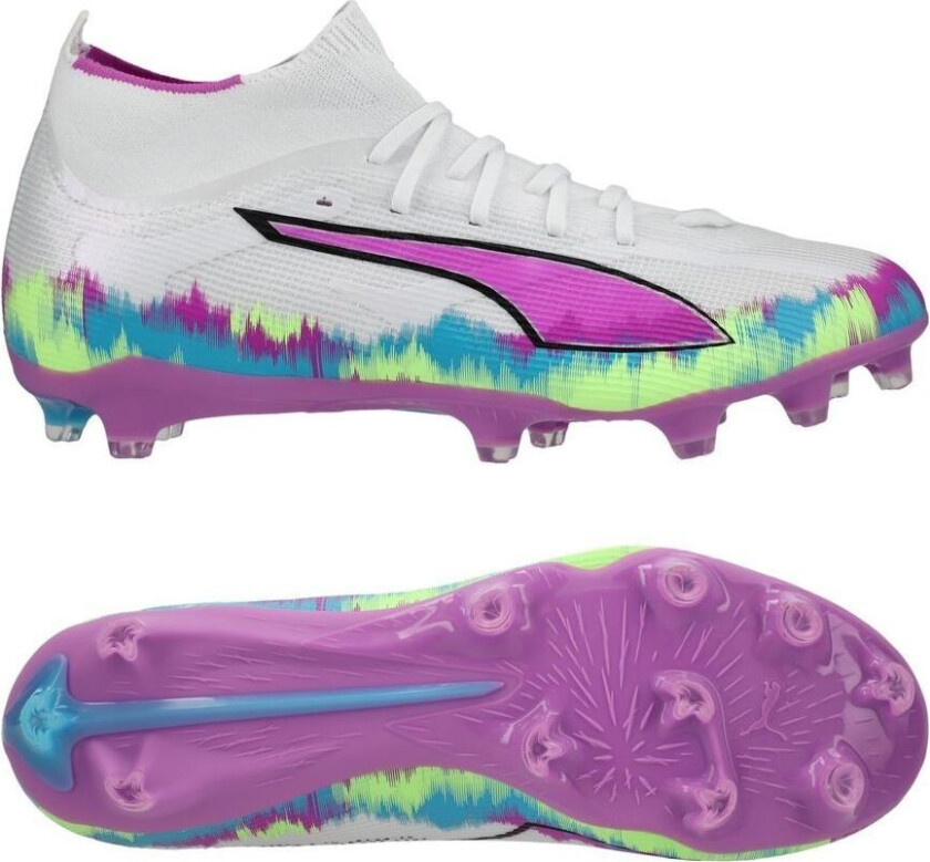 Ultra 6 Match + FG Brilliance - White/Fizzy Apple/Bright Aqua/Ren magenta Kvinner LIMITED EDITION - Gress (FG), størrelse 38½