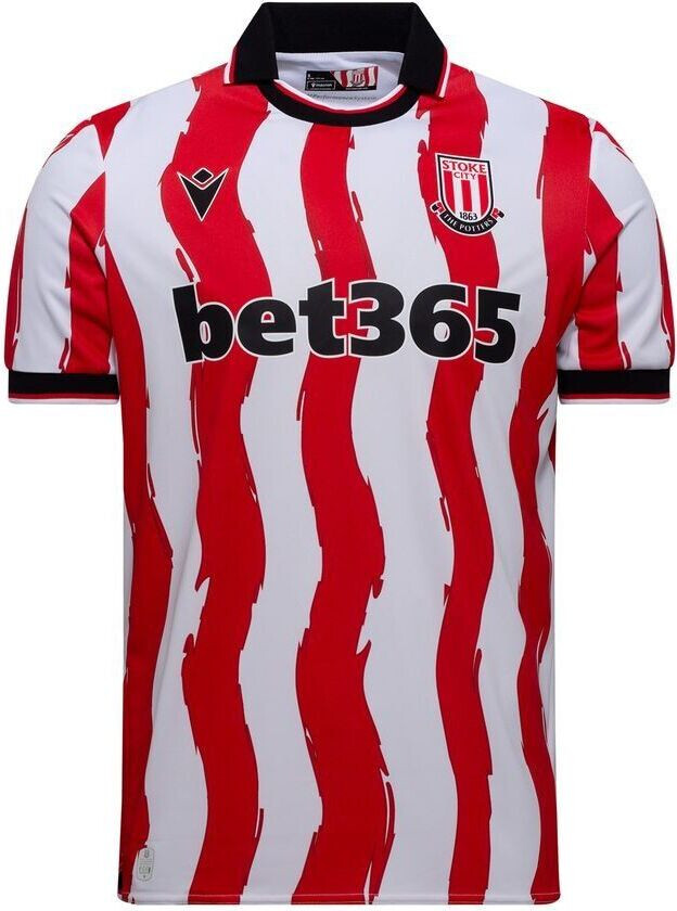 Stoke City Hjemmedrakt 2025/26 - Macron, størrelse Medium