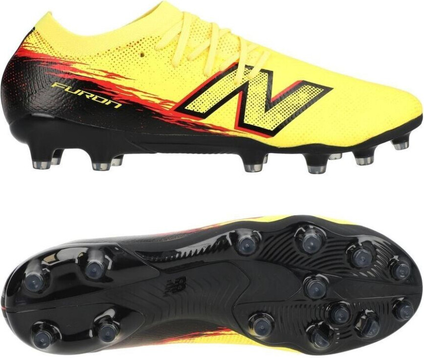 Furon V8 Pro Mg Live Wire - Gul/svart - Multi Ground (Mg), størrelse 44