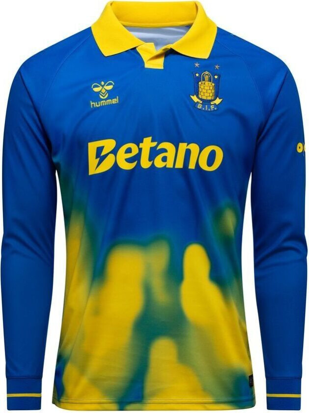 Brøndby IF Bortedrakt 2025/26 Langermet - Hummel, størrelse Large