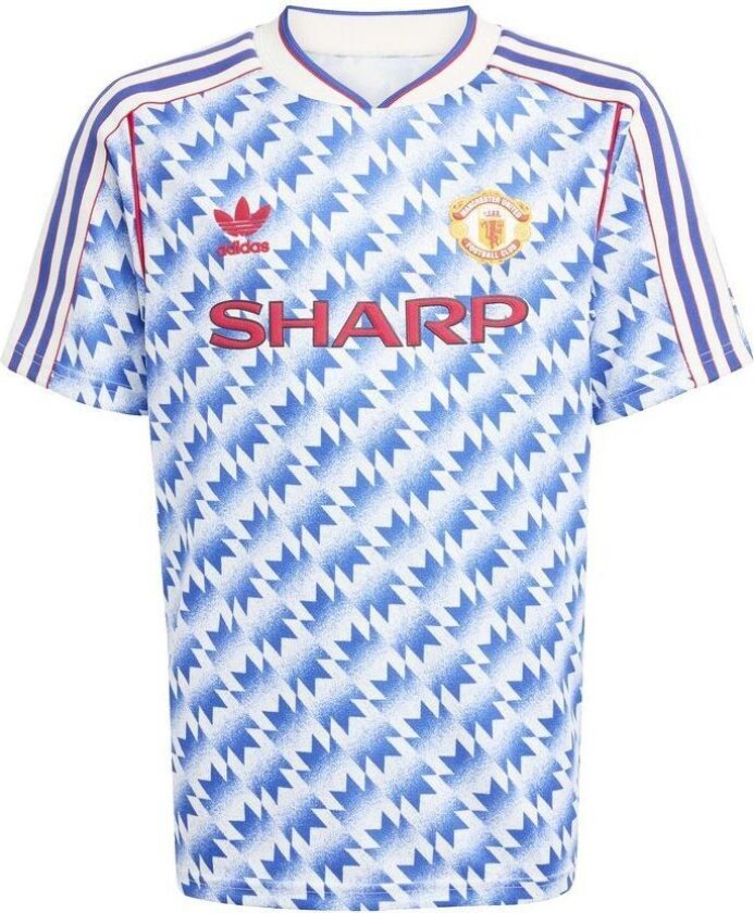 Manchester United Bortedrakt 1990/92 Barn - adidas, størrelse 140 cm