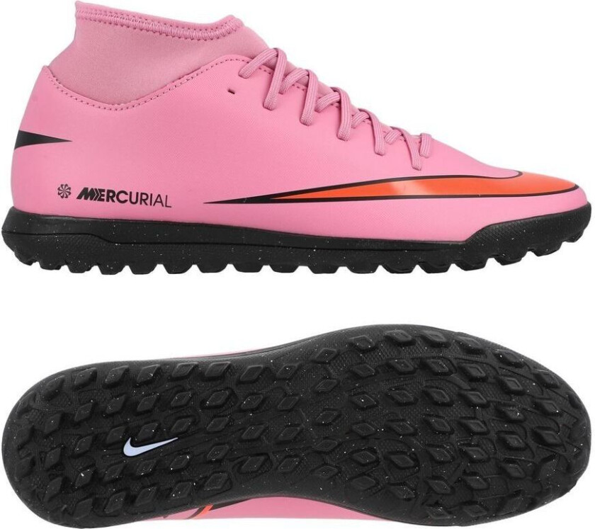 Mercurial Superfly 10 Club Tf Scary Good - Magisk Flamingo/svart/oransje - Turf (Tf), størrelse 45½