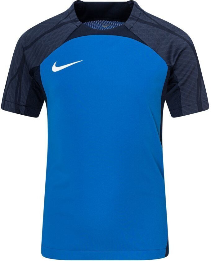 Spillerdrakt Dri-FIT Strike III - Blå/Obsidian/Hvit Barn, størrelse L: 147-158 cm