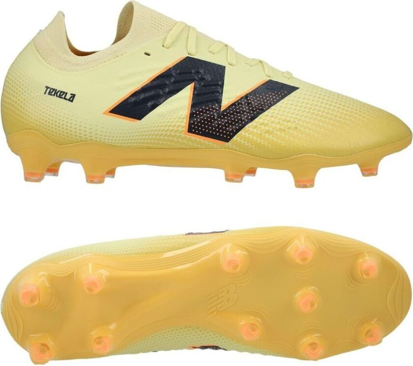 Tekela V4 Magia Lav Fg Energy Rush - Pergament/svart/oransje - Gress (Fg), størrelse 42½