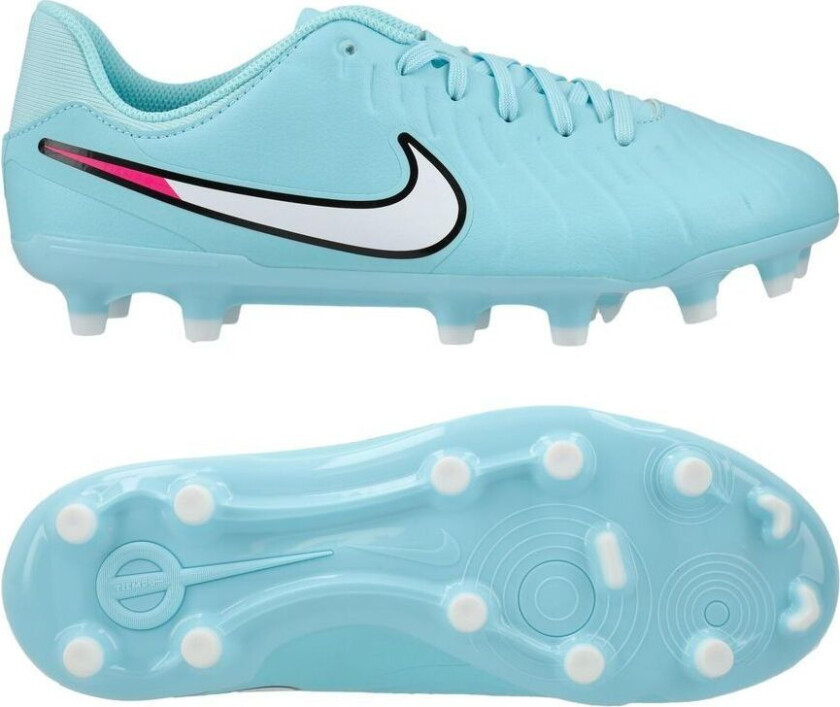 Tiempo Legend 10 Academy Mg Prism - Copa/ Hvit Barn - Multi Ground (Mg), størrelse 35½