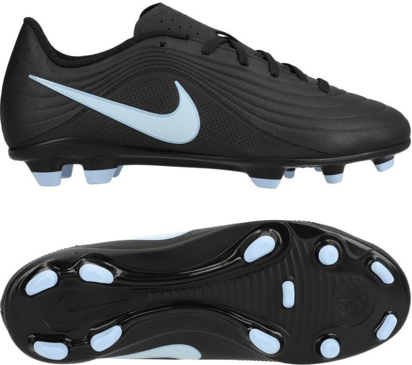 Tiempo Maestro Club MG Shadow - Svart/Isblå Barn - Multi Ground (MG), størrelse 38