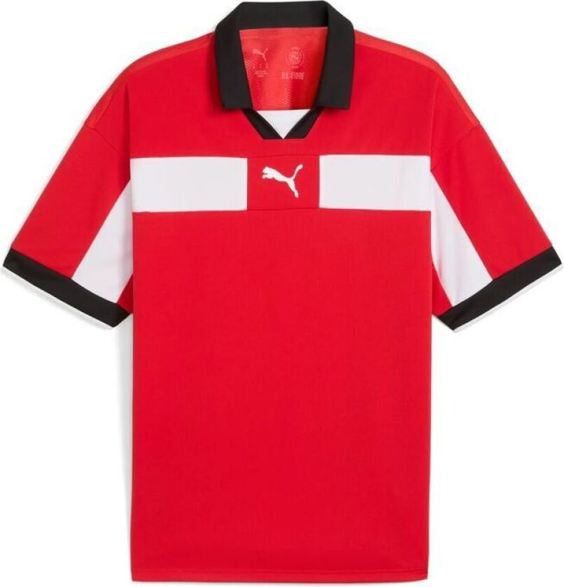 Spillerdrakt teamCLASSIC - Rød/ White/ Svart, størrelse X-Large