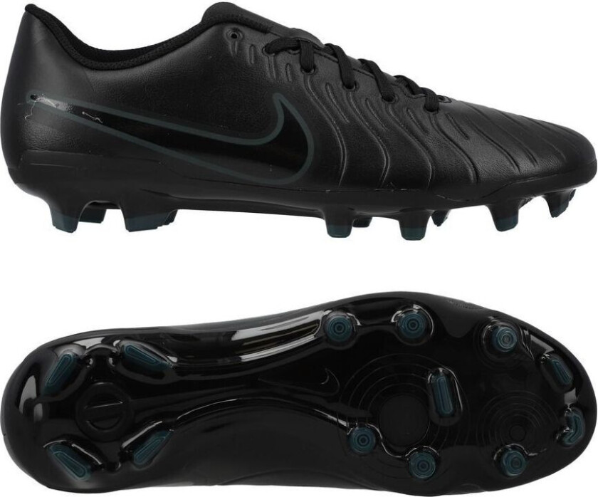 Tiempo Legend 10 Club Mg Shadow - Svart/dyp Jungel - Multi Ground (Mg), størrelse 38½