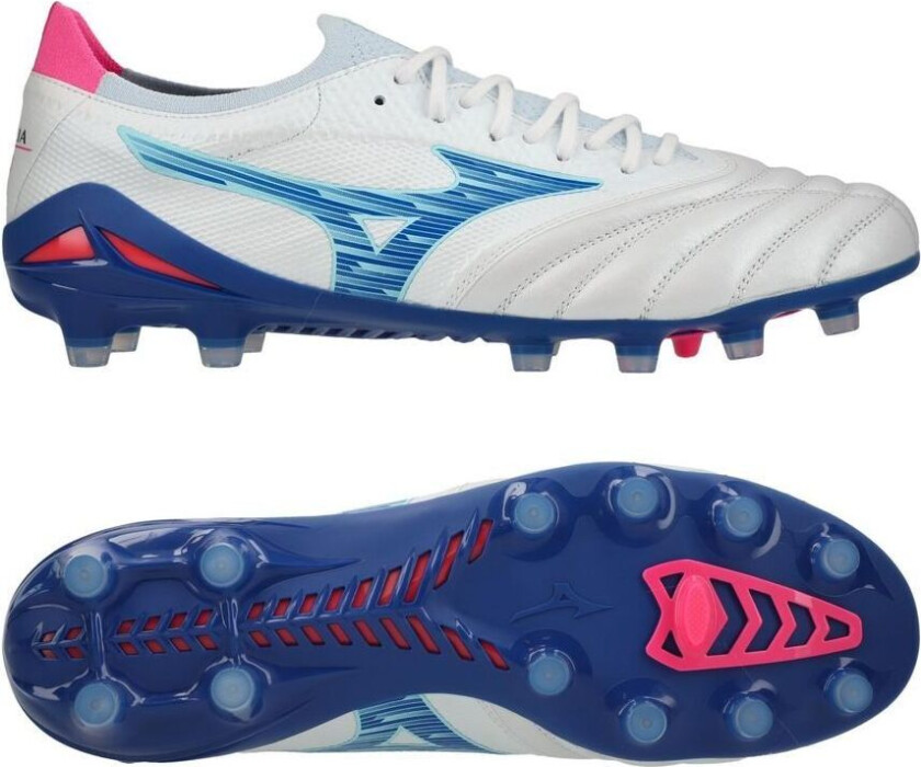 Morelia Neo Iv Beta Elite Fg Urban Electric - Hvit/turkis/rosa - Gress (Fg), størrelse 39