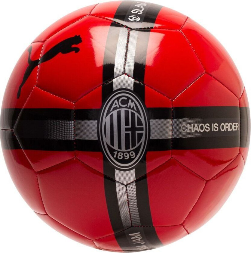 Milan X Slam Jam Fotball - For all tid rød/Svart - PUMA, størrelse Ball SZ. 5