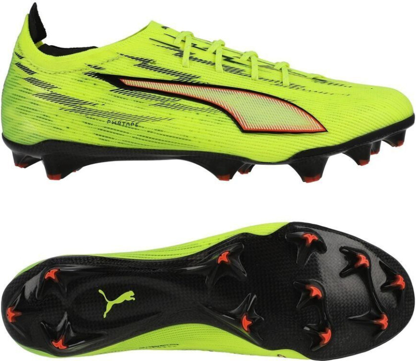 Ultra 6 Carbon FG Unleashed - Gul/ Svart/rød/Lime Squeeze - Gress (FG), størrelse 44½