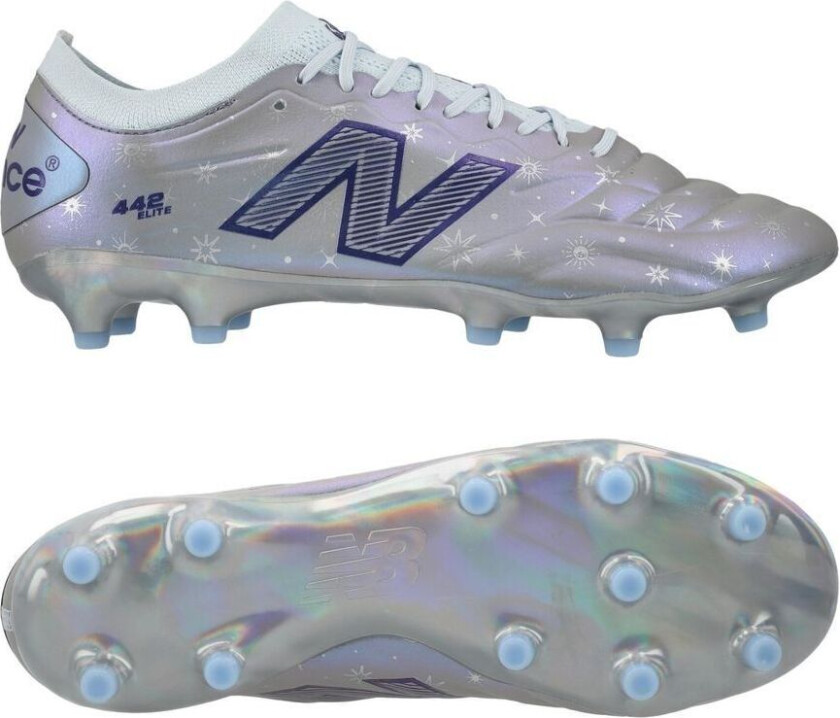 X Unisport 442 v2 Elite FG Dream Maker - Sølv Metallisk LIMITED EDITION - Gress (FG), størrelse 39½