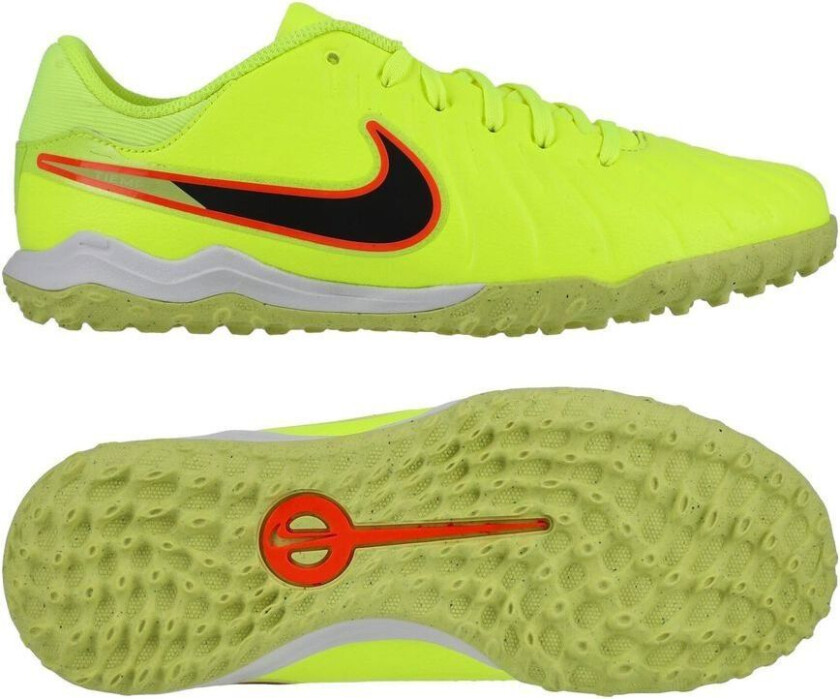 Tiempo Legend 10 Academy Tf Max Voltage - Volt/svart Barn - Turf (Tf), størrelse 38