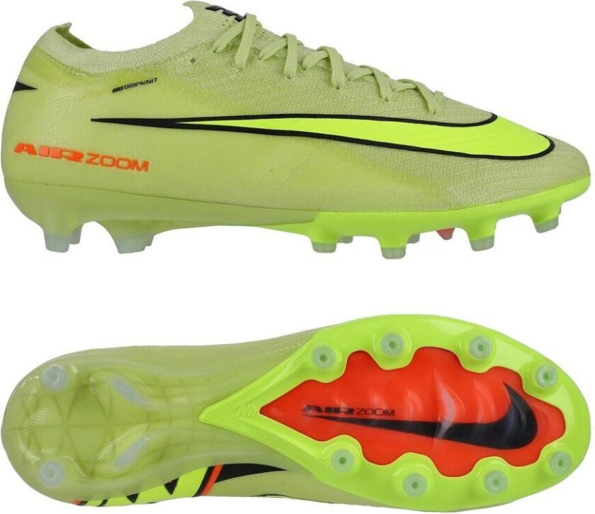 Air Zoom Mercurial Vapor 16 Elite AG-PRO Max Voltage - Gønn/Volt/Hyper Crimson - Kunstgress (AG), størrelse 47½