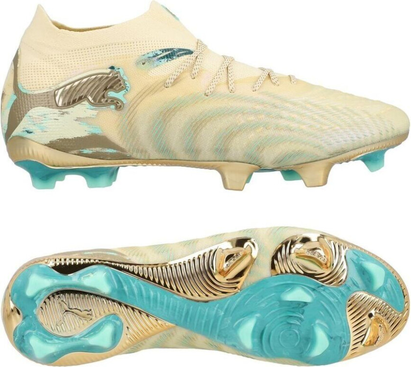 Future 9 Ultimate FG Chinese New Year - Krem/ Gold/Mint/grønn LIMITED EDITION - Gress (FG), størrelse 41