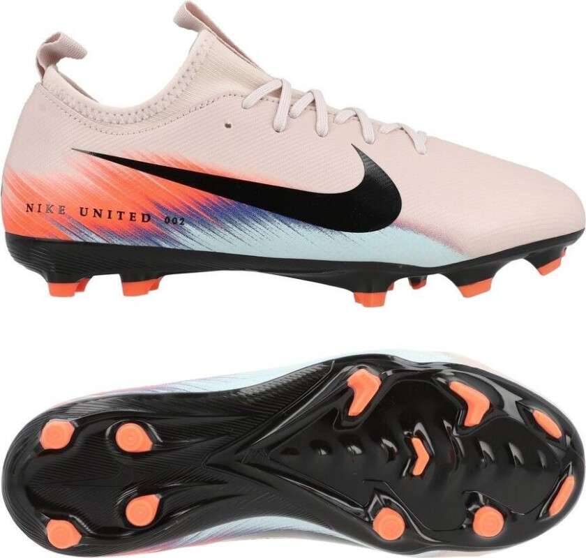 Air Zoom Mercurial Vapor 16 Academy MG United - Rød/Blå Barn - Multi Ground (MG), størrelse 35½