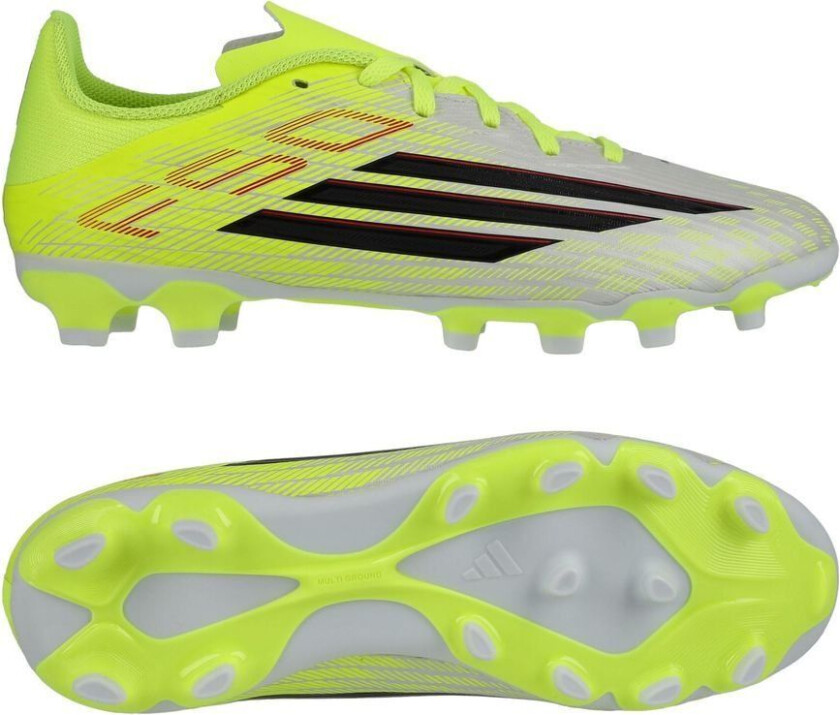 F50 League Mg Born For Goals - Gul/svart/lucid Red Barn - Multi Ground (Mg), størrelse 33½