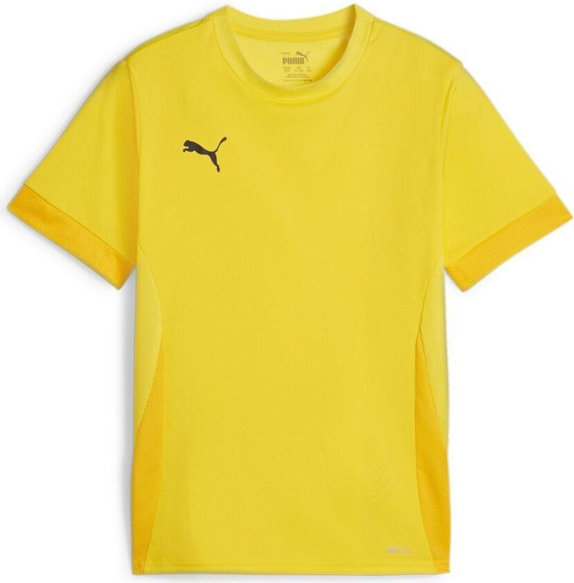 Trenings T-skjorte Teamgoal - Gul/ Svart Barn, størrelse 140 cm