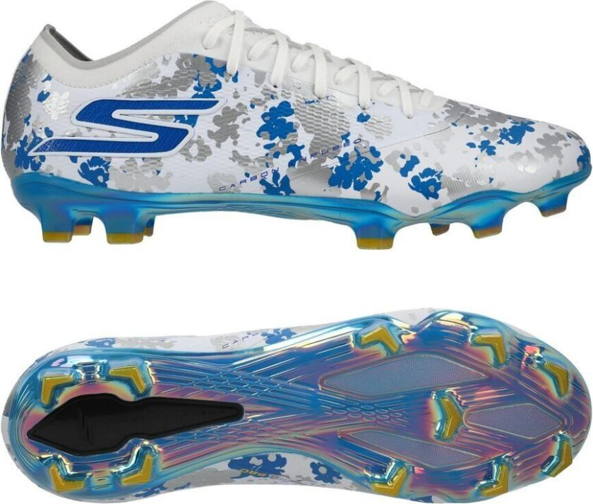 X Unisport Razor 1.5 Elite FG 30th Anniversary - Hvit/Blå/Sølv LIMITED EDITION - Gress (FG), størrelse 40½