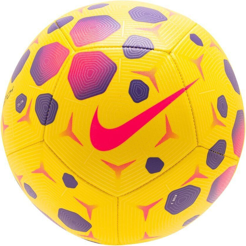 Fotball Pitch - Gul/lilla/rosa, størrelse Ball SZ. 5